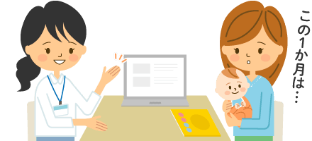 （れんらく帳を見ながら）１か月どうでしたか？