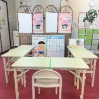 幼児用机も完備してお待ちしています!
