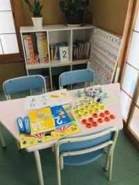 幼児用　教材教具もたくさん揃ってます。