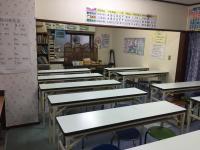 静かな環境で一人ひとりが集中して学習できる教室スペースです。