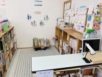 幼児向きのくもん文庫も充実しています。貸し出しもしています。