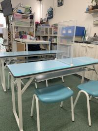 幼児席です。BanyKumonもこちらでおこなっています。