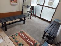 ベビーカーで玄関の中まで入ることができます