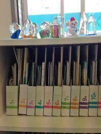 見本の教材も手に取って、ご覧になっていただけます。