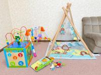 月齢の低いお子様でも安心して過ごせるようにご準備しております♪