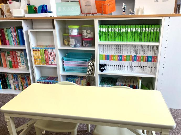 幼児さん机です。サイズの違う机が３種類有り、小さなお子さまにも安心です。