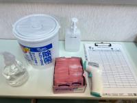 感染対策はしっかりとしておりますので、安心して通ってください。