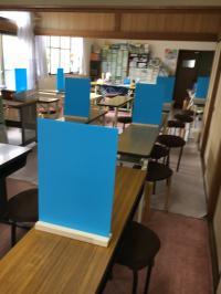 教室内の環境をしっかり整えています。<br />
