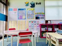 BKタイムはこちらで行います♪床がカーペットですので、小さいお子さまも安心です。