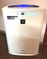 空気清浄機を設置しています。