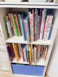 大好きな絵本が見つかるかな?