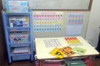 プリント以外の教具も充実しています。