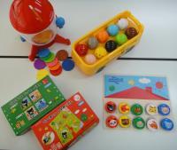 ちいさなお子さまのための教具もたくさんご用意♪