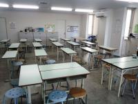 教室の中、全体はこんな感じです。このスペースの一角を使っています♪