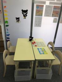 幼児席もご用意しています。