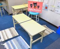 1階のやりとりの席です。<br />
お子さまをだっこしたり、寝かせたりOKです♪