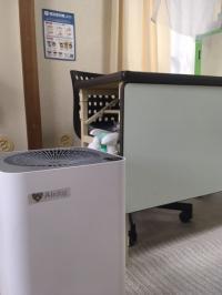 感染対策でAirｄogも導入しています