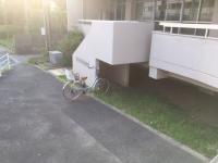 自転車の方はセンターの駐輪所に止めることができます。
