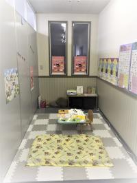 ０歳台～２，３歳台まで個人の成長に合わせて、親子で安心して通室できます。