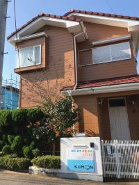 お教室はこちら。くもんの看板が目印です♪