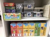 集中力を高めるパズルを、ステップ0～7まで用意。<br />
成長に合わせて取り入れます。