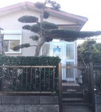 教室の入り口です。見学や相談はいつでもどうぞ。