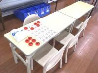 幼児専用スペースでは、やる気を引出す指導を心がけています。