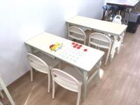 幼児専用スペースです。きめ細やかな指導を心がけています。