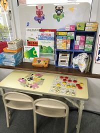 小さなお子様も安心して座れるお席があります