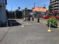 教室隣に広い駐輪スペースがあります