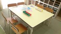 0歳からの未就園児用の幼児席です。背もたれ付きで安心です！
