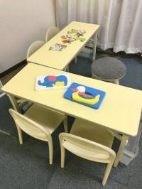 幼児専用席で小さなお子さまも安心して楽しく学んでいただけます