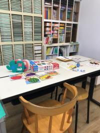 ＢＫのお子様には、専用のいすをご用意しています