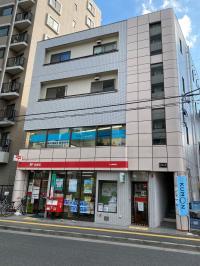 立川錦町郵便局２階にあります。