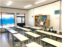 全体が見渡せる、明るく静かな教室です♪