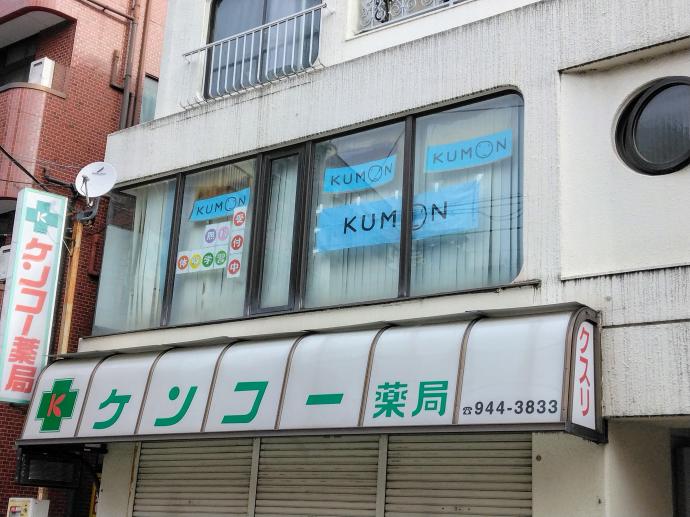稲田堤郵便局の左手、ケンコー薬局さんの上の階です。