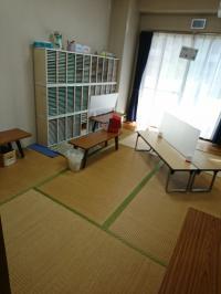 感染症対策で広い空間を設けています