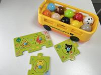 クロクちゃんバスとパズルは赤ちゃんから大人気！