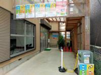 駐輪OK。雨の日も屋根があるので安心です。