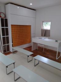 明るく清潔感のある空間です