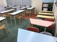 幼児さんでも安心して学習できるよう幼児席も多数ご用意してます。