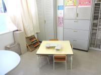 お子様がお座りできるようになったら幼児コーナーもございます。