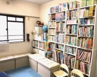 0～3歳用の絵本もたくさん。自由に借りることができます。