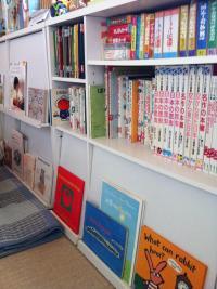 沢山の児童書を用意しています。（貸し出し可能）