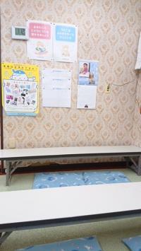 ママもお子様も座りながらお話いただけます。