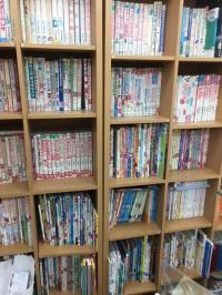本、絵本も充実しています
