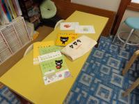 幼児さんの机も用意してあります。