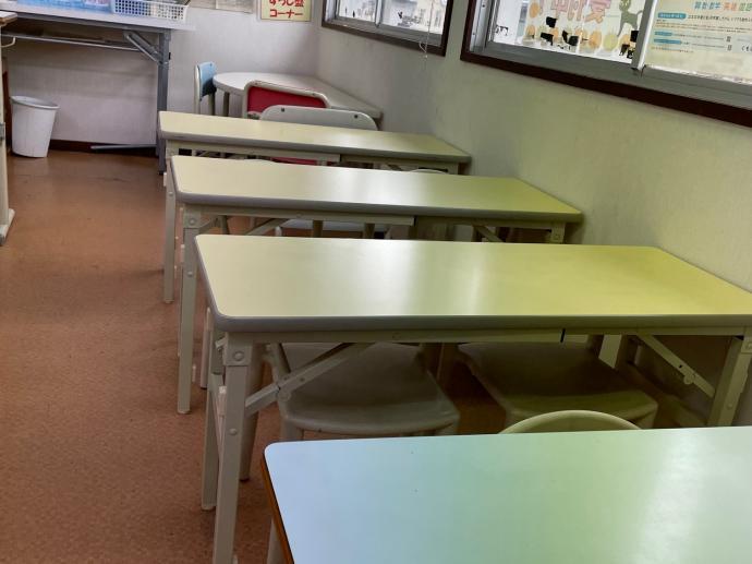 春日山町教室の教室の様子