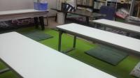 学習スペースです。教室内は明るく、学習しやすい環境を整えています。