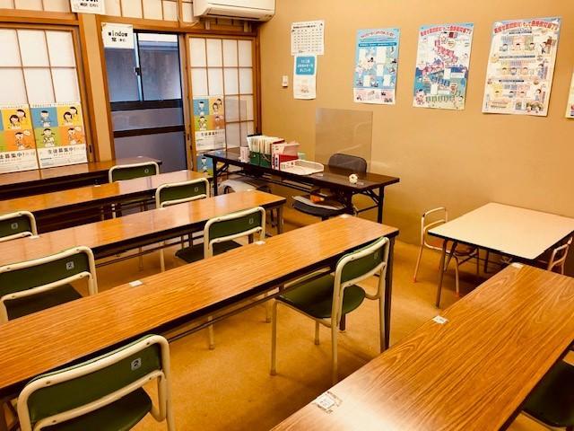 教室内、学習スペースです。